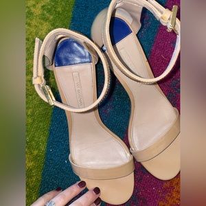 Stuart Weitzman ankle strap heels